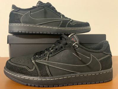 Travis Scott × Nike Air Jordan 1 Low OG SP "Black Phantom"