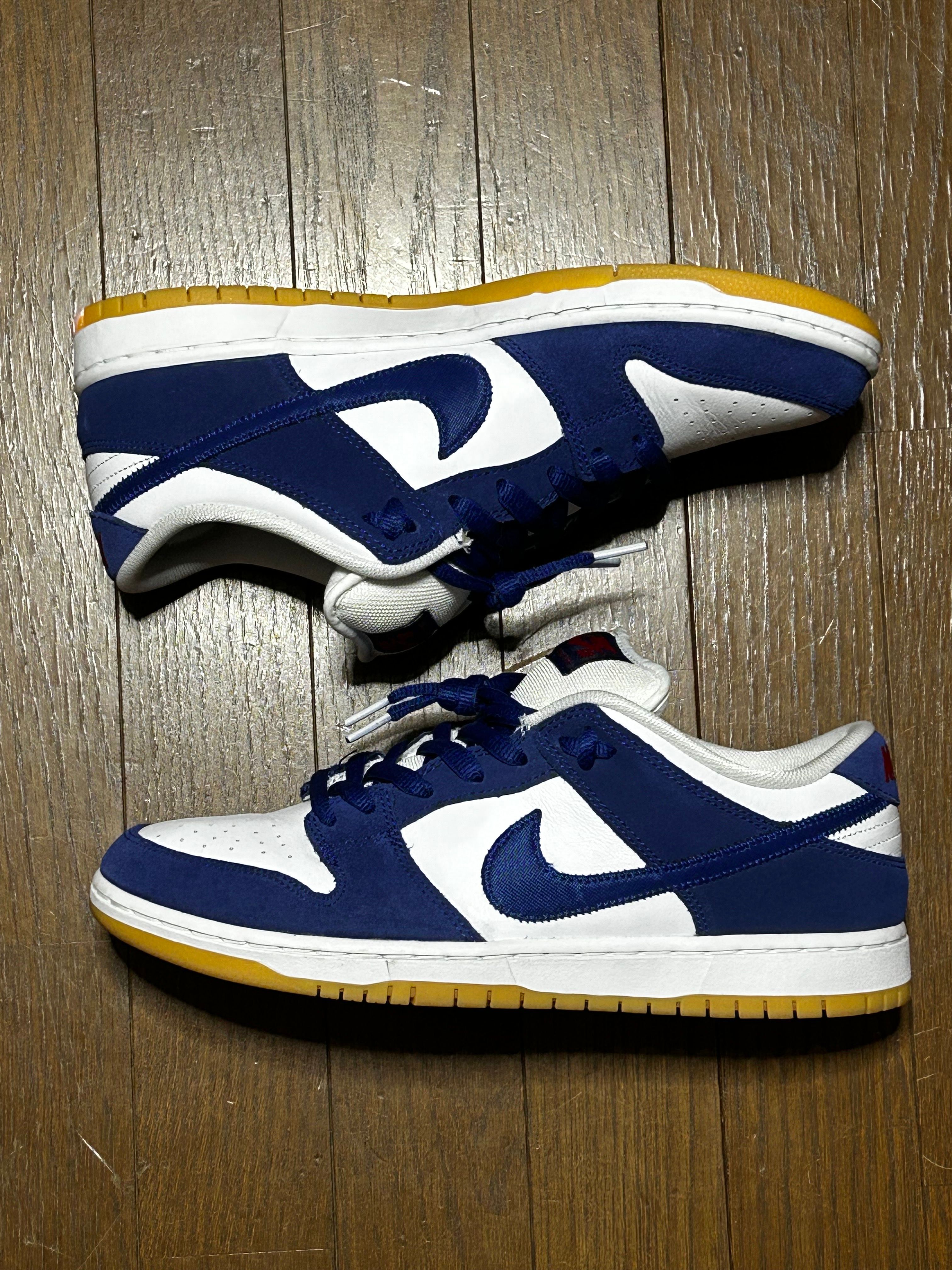 Nike SB Dunk Low "Los Angeles Dodgers/Deep Royal Blue"