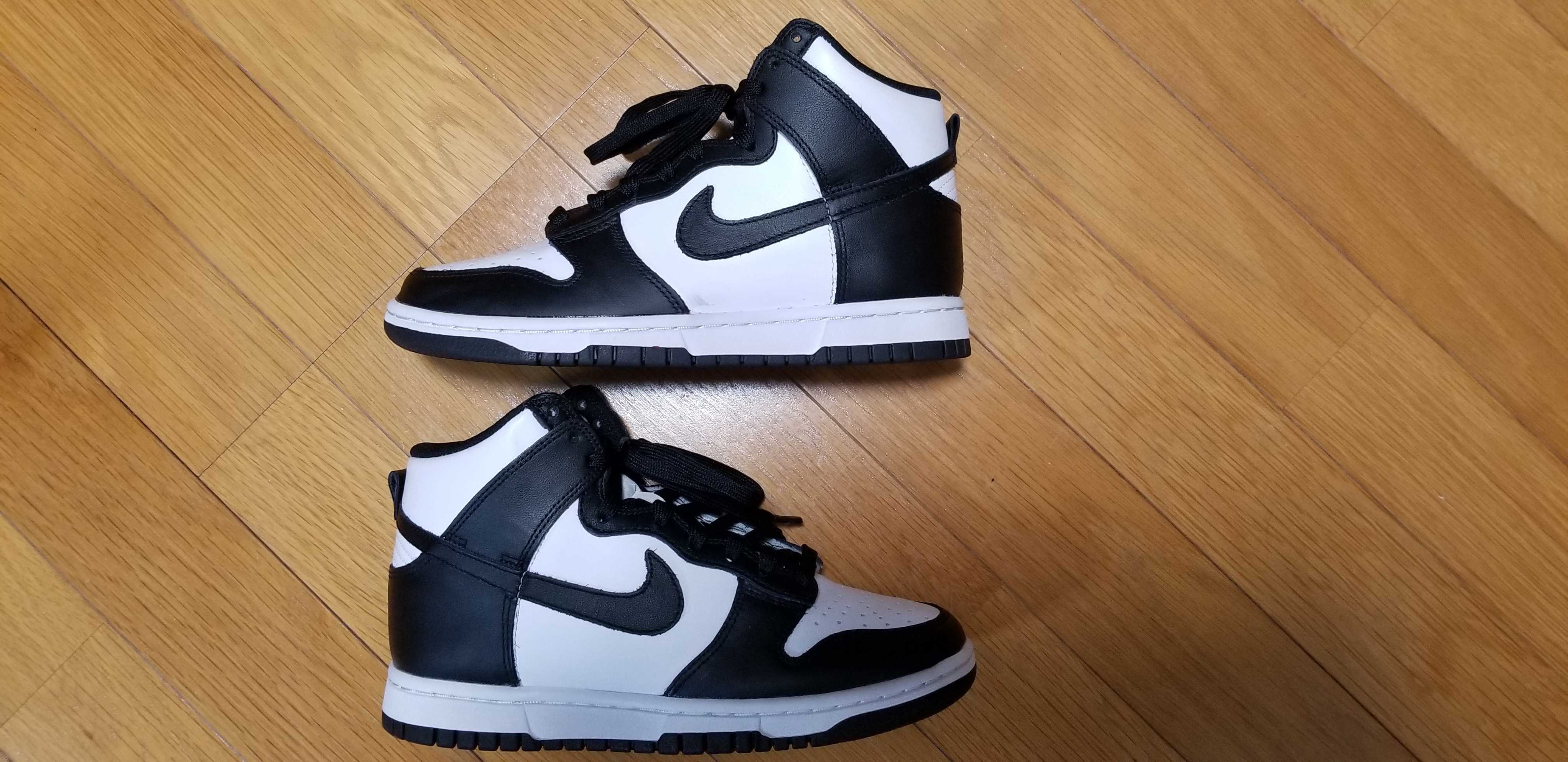 Nike Women's Dunk High "Black and White"
