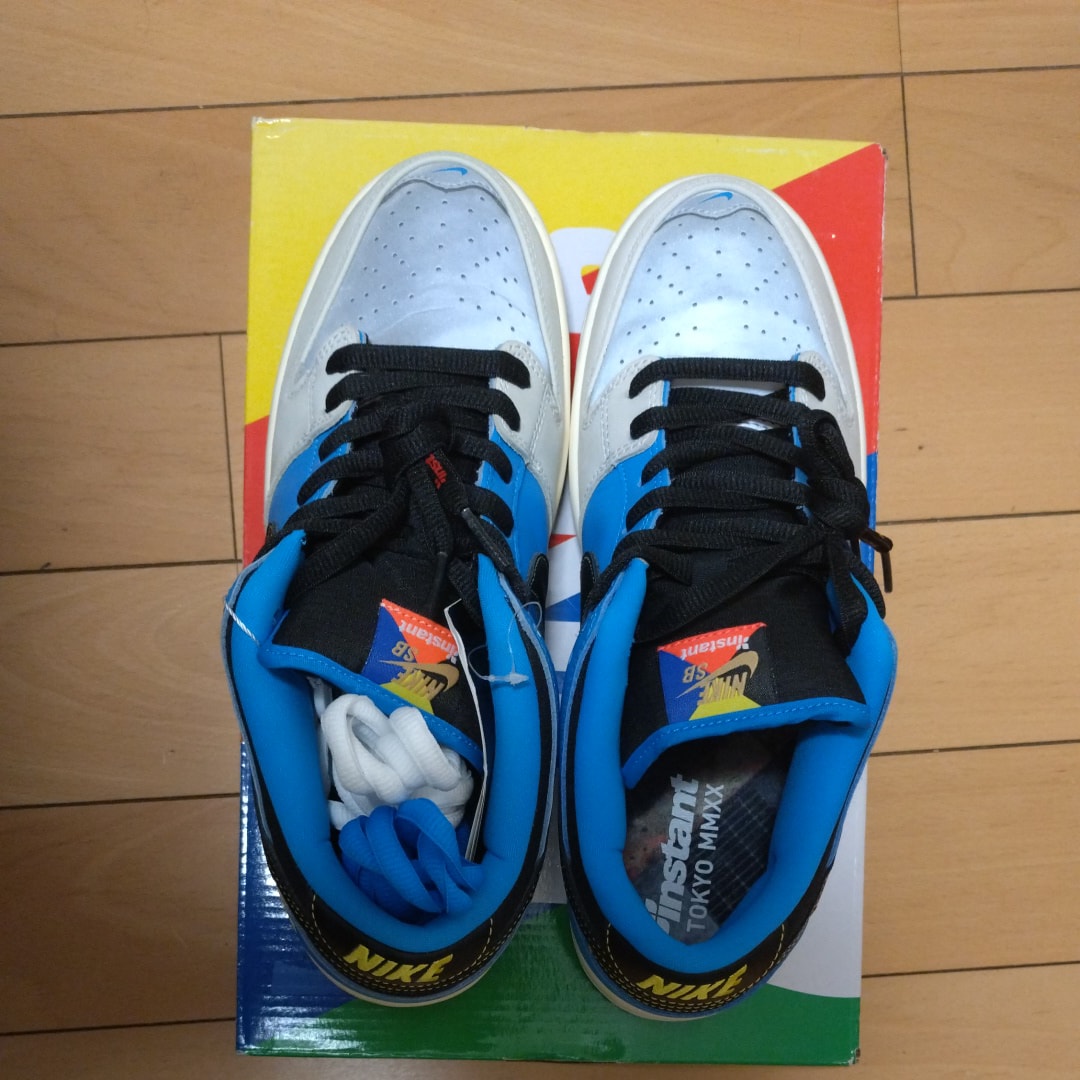 Instant Skateboards × Nike SB Dunk Low "Blue Hero"