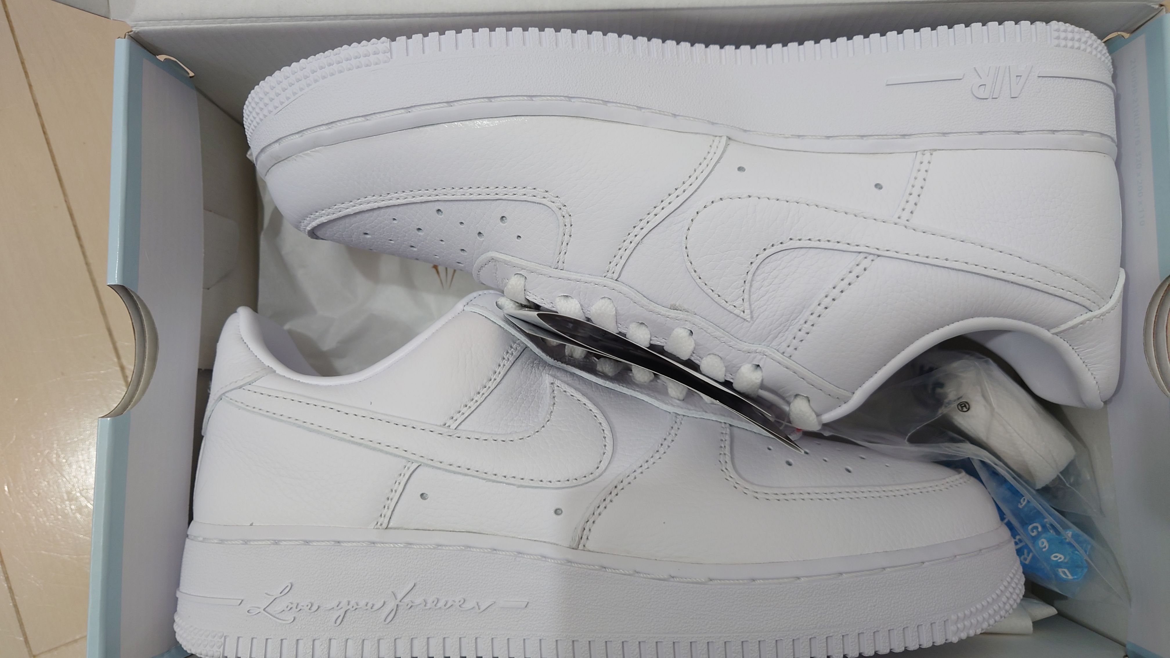 Drake NOCTA × Nike Air Force 1 Low "Love You Forver/White"