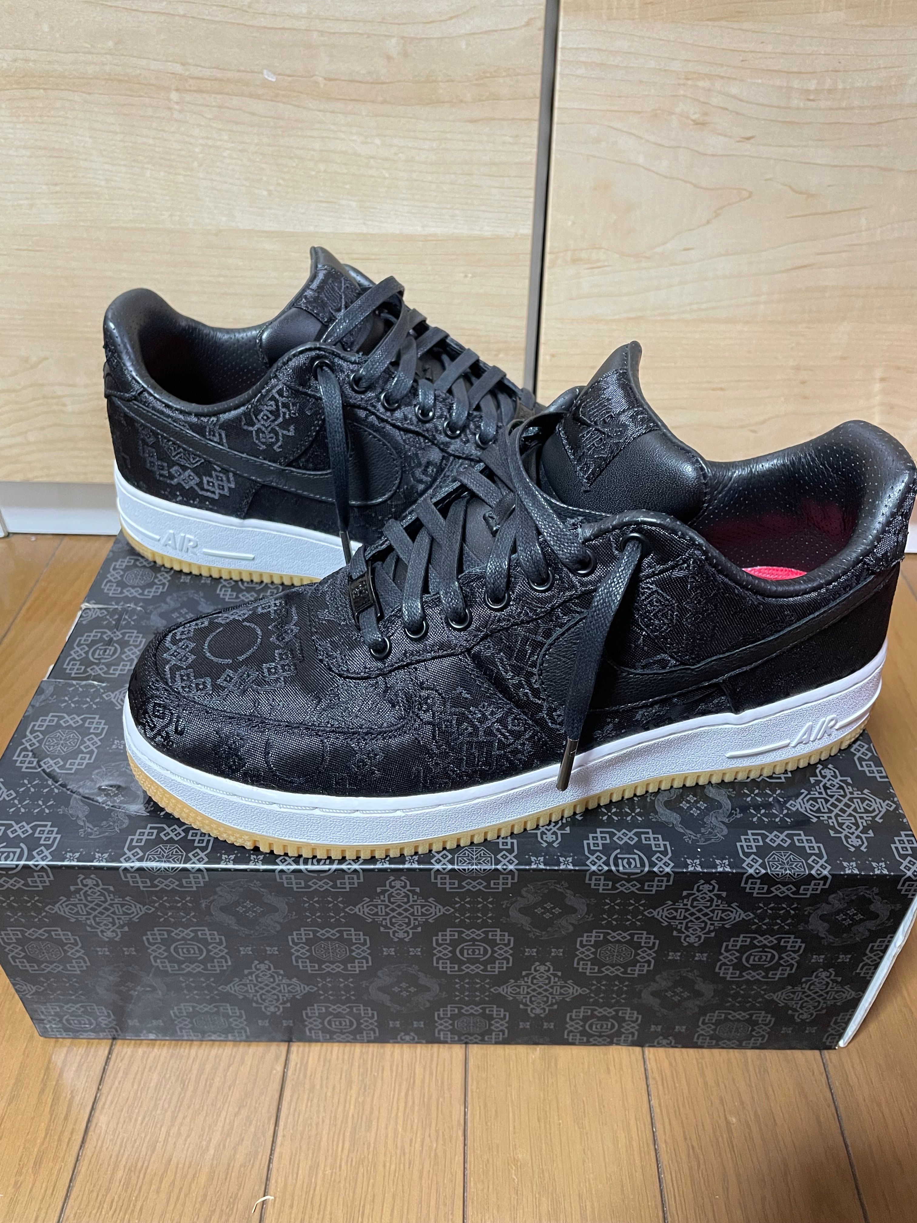 Fragment × CLOT × Nike Air Force 1 Low "Black"