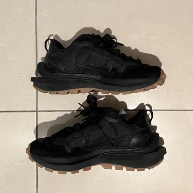 sacai × Nike VaporWaffle "Black Gum"