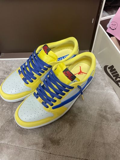 Travis Scott × Nike Women's Air Jordan 1 Retro Low OG "Canary"