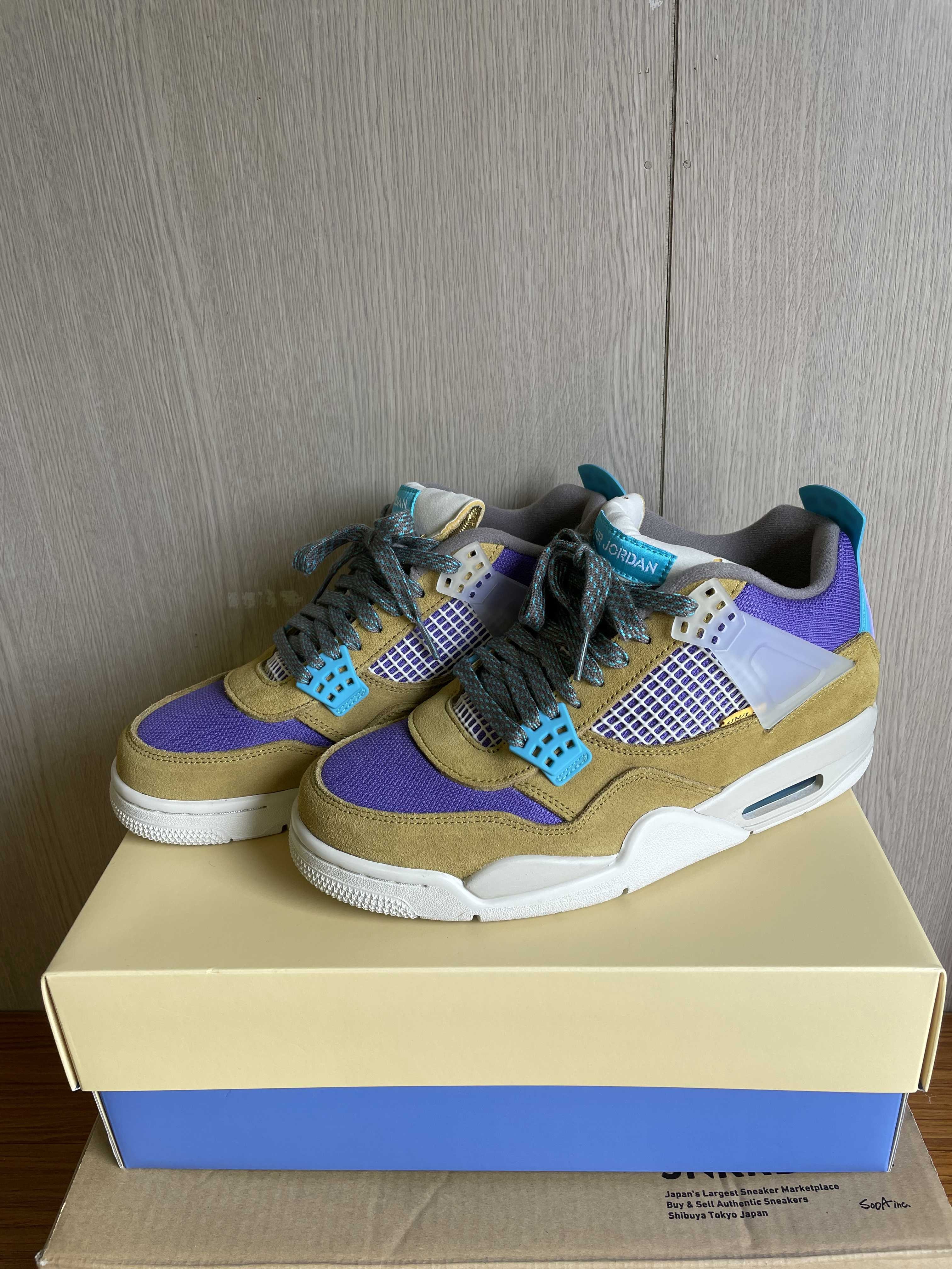 Union × Nike Air Jordan 4 SP "Desert Moss"