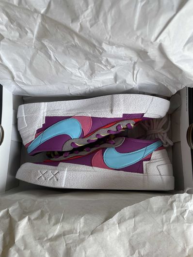 KAWS × sacai × Nike Blazer Low "Purple Dusk"