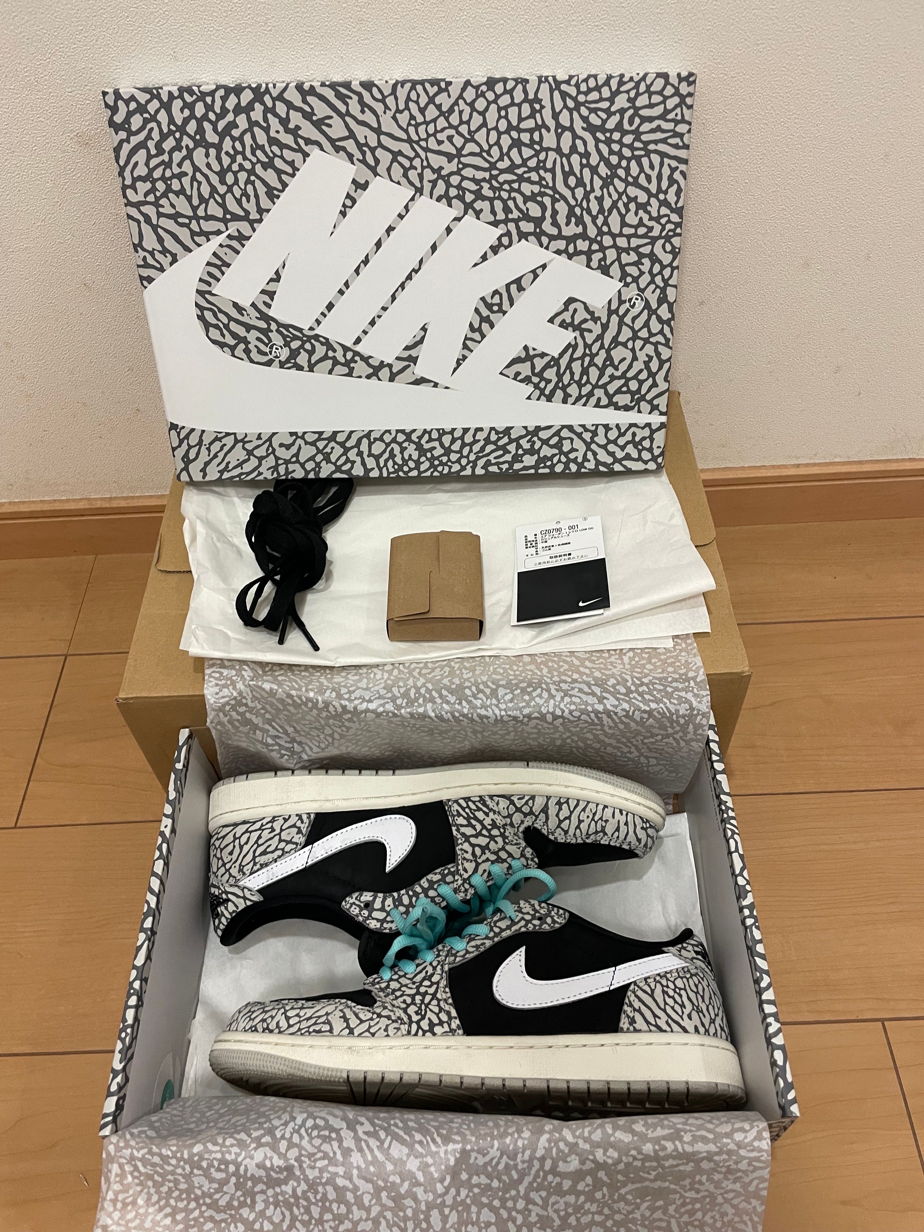 Nike Air Jordan 1 Retro Low OG "Black Cement"