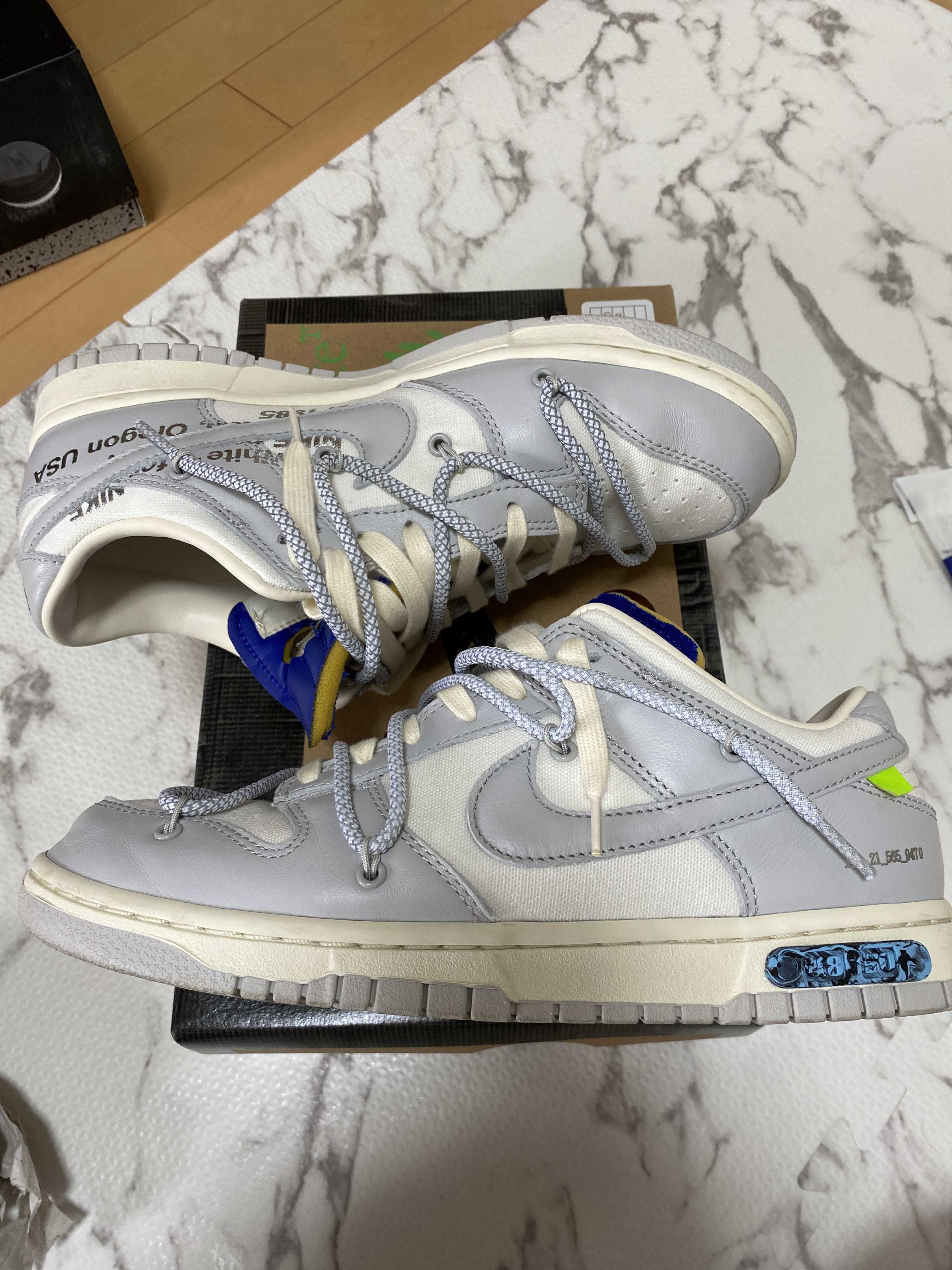 Off-White × Nike Dunk Low 1 of 50 "Lot.48" 