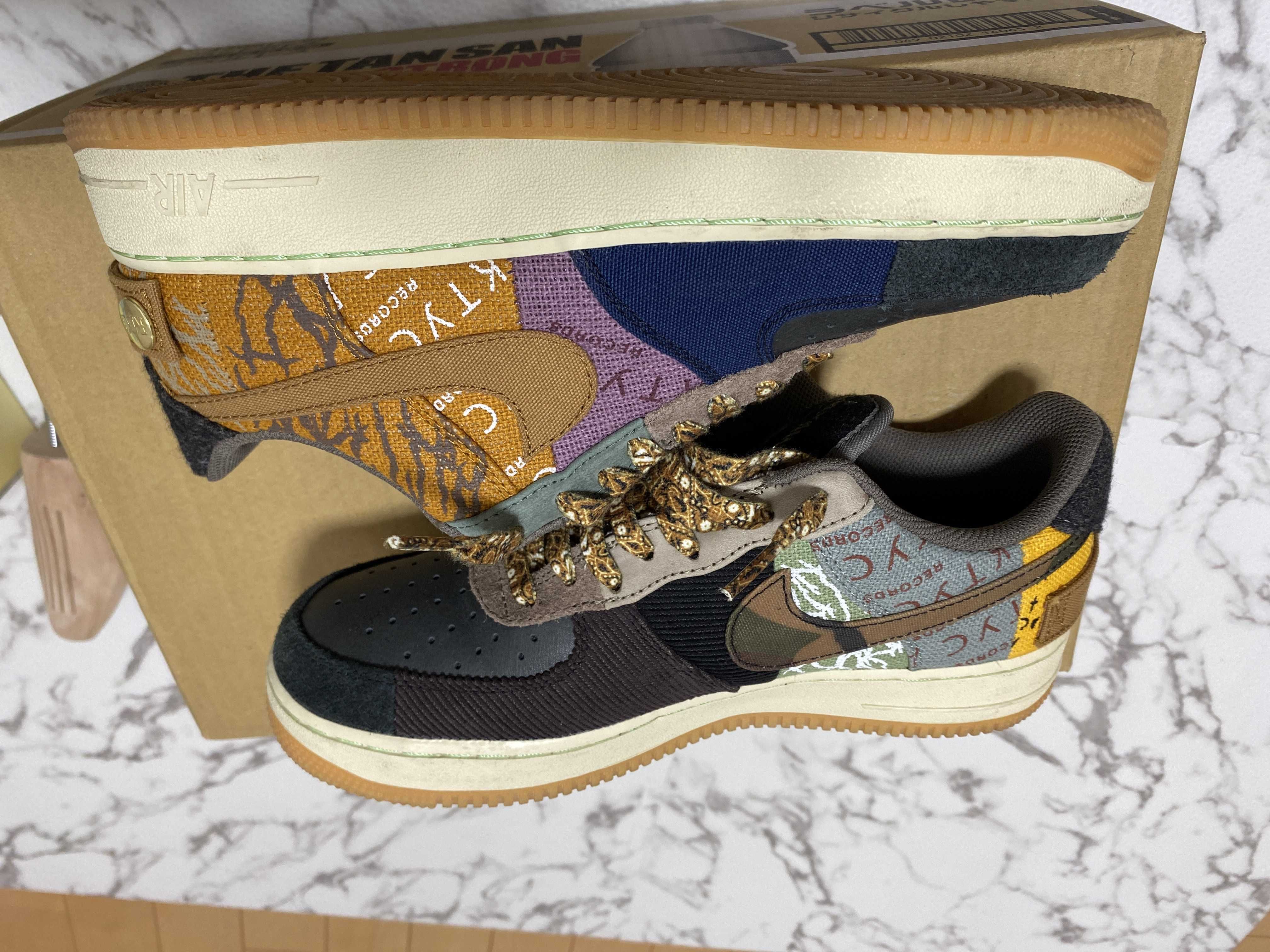 Travis Scott × Nike Air Force 1 Low Cactus Jack "Multi Color"