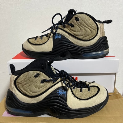 Stussy × Nike Air Penny 2 "Rattan and Limestone"