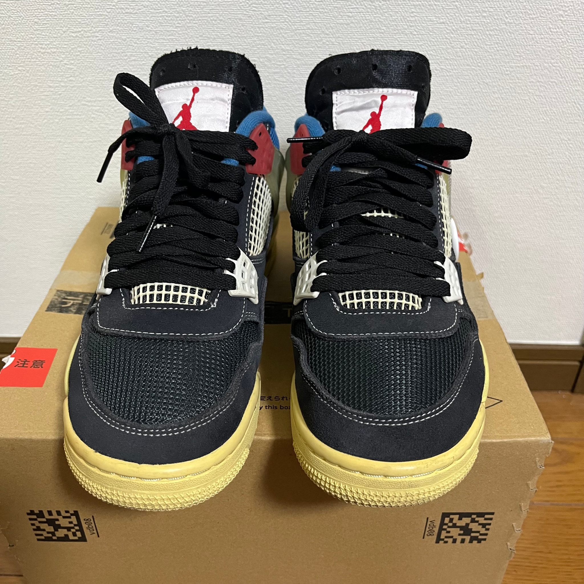 UNION × Nike Air Jordan 4 "Off Noir"