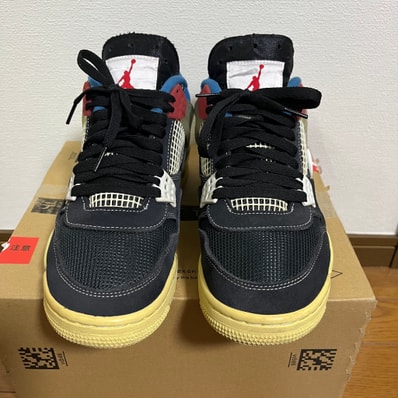 UNION × Nike Air Jordan 4 "Off Noir"