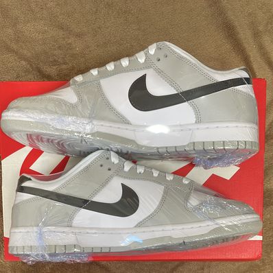Nike Dunk Low SE Lottery "Grey Fog/Light Crimson"