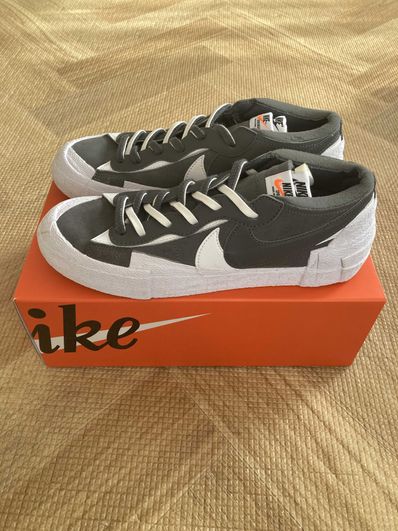 Sacai × Nike Blazer Low "Iron Grey"