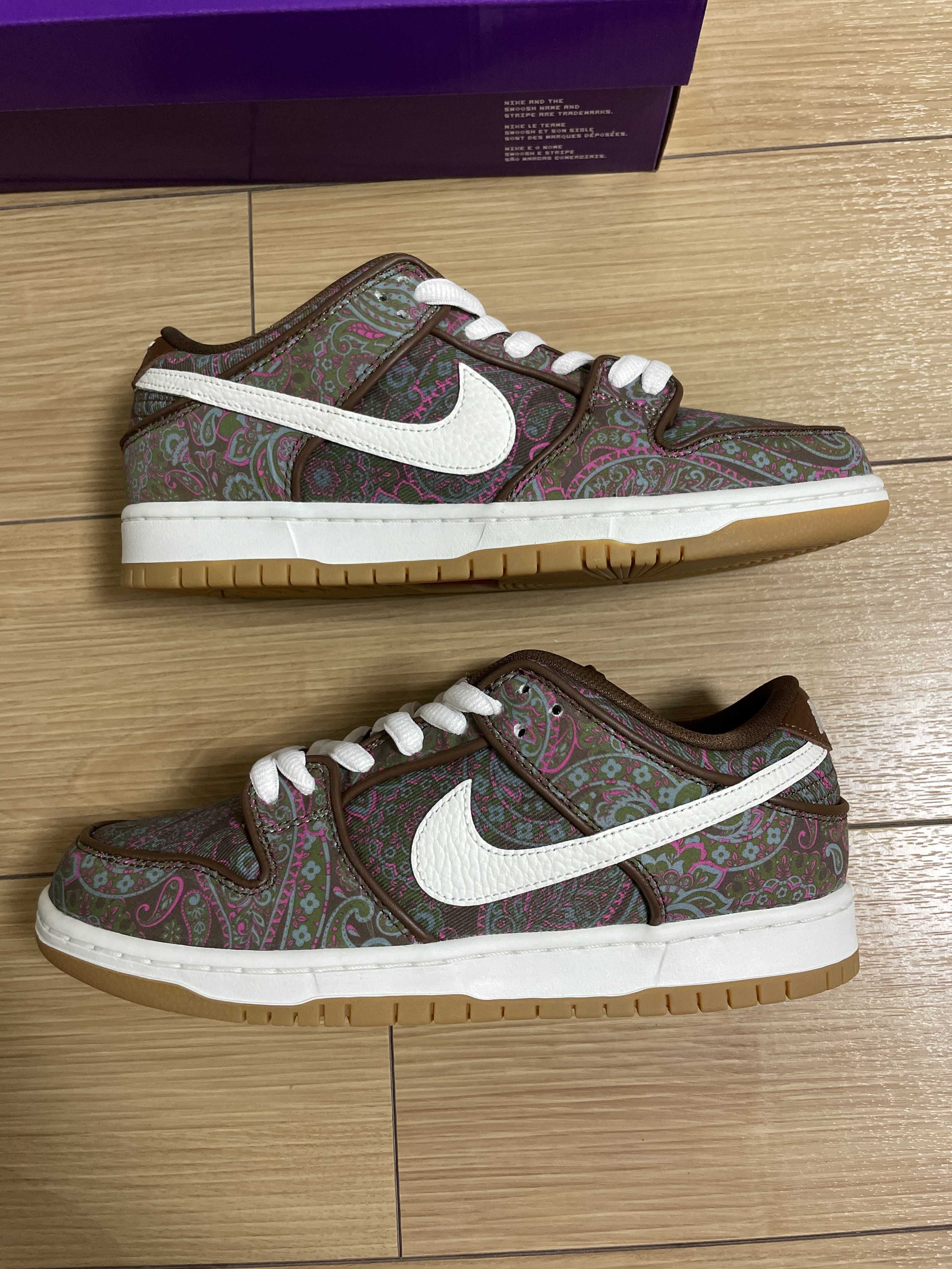 Nike SB Dunk Low PRM "Brown Paisley"