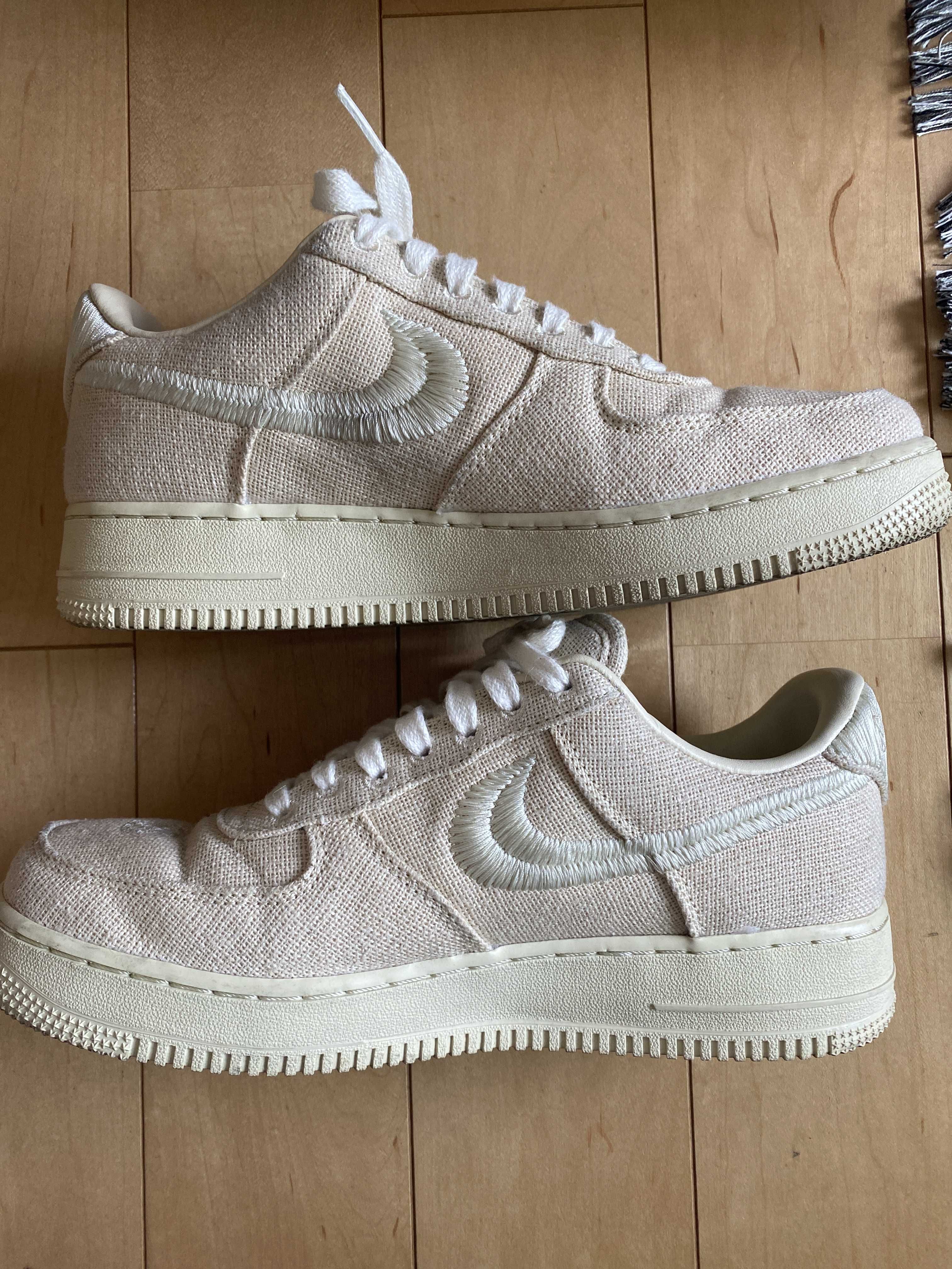 Stussy × Nike Air Force 1 Low "Fossil Stone"