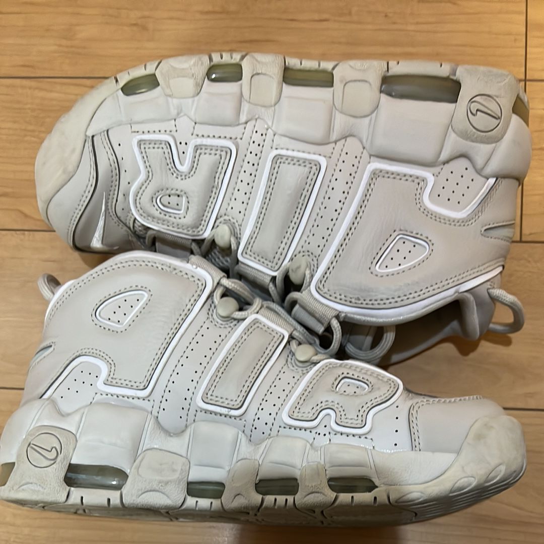 Nike Women's Air More Uptempo "Sail and Light Bone"
