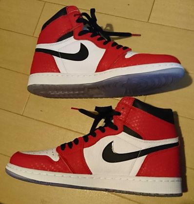 Spiderman × Nike Air Jordan 1 Origin Story "Gym Red/White/Photo Blue/Black"