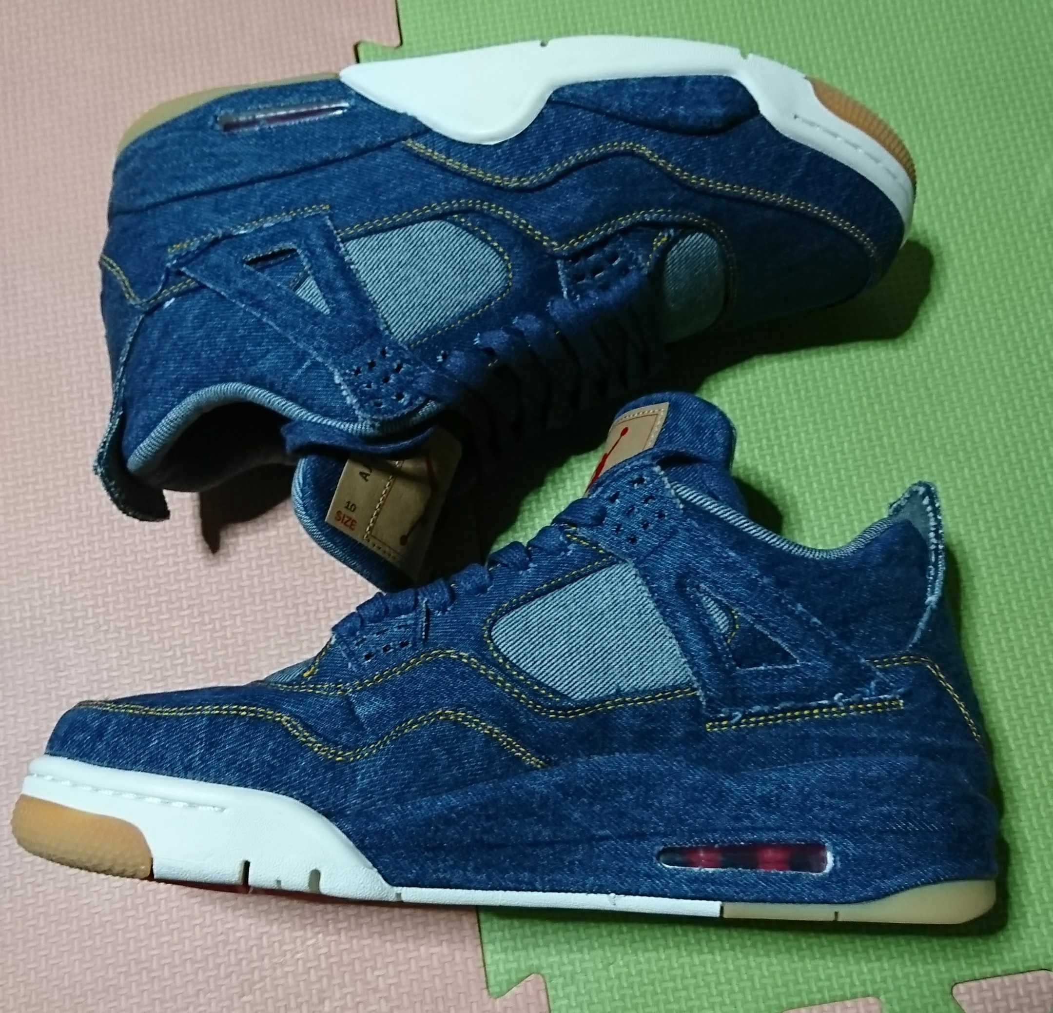 NIKE × LEVI’S AIR JORDAN 4 "DENIM"(タグ:®のみ)