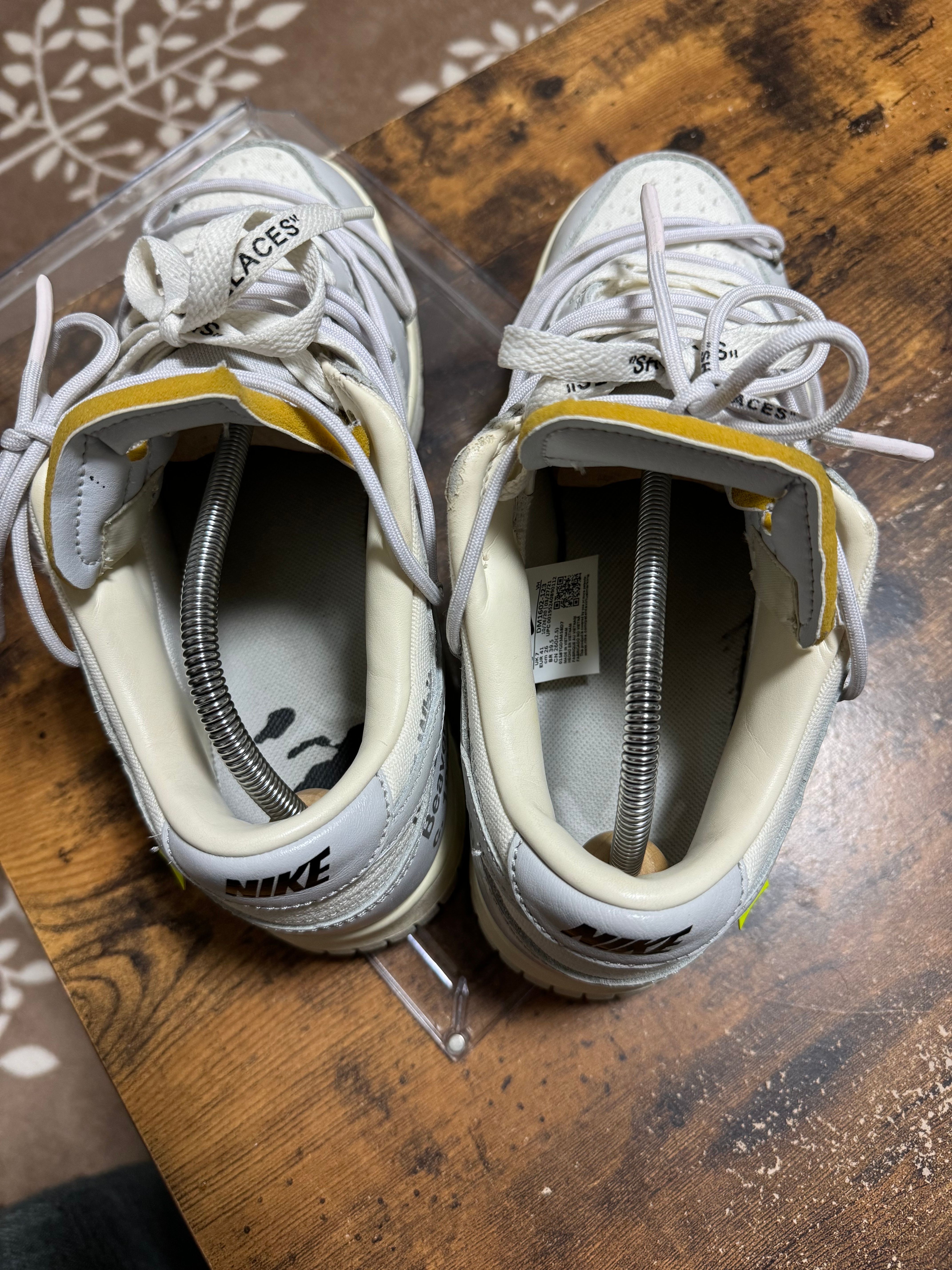 Off-White × Nike Dunk Low 1 of 50 "Lot.49"