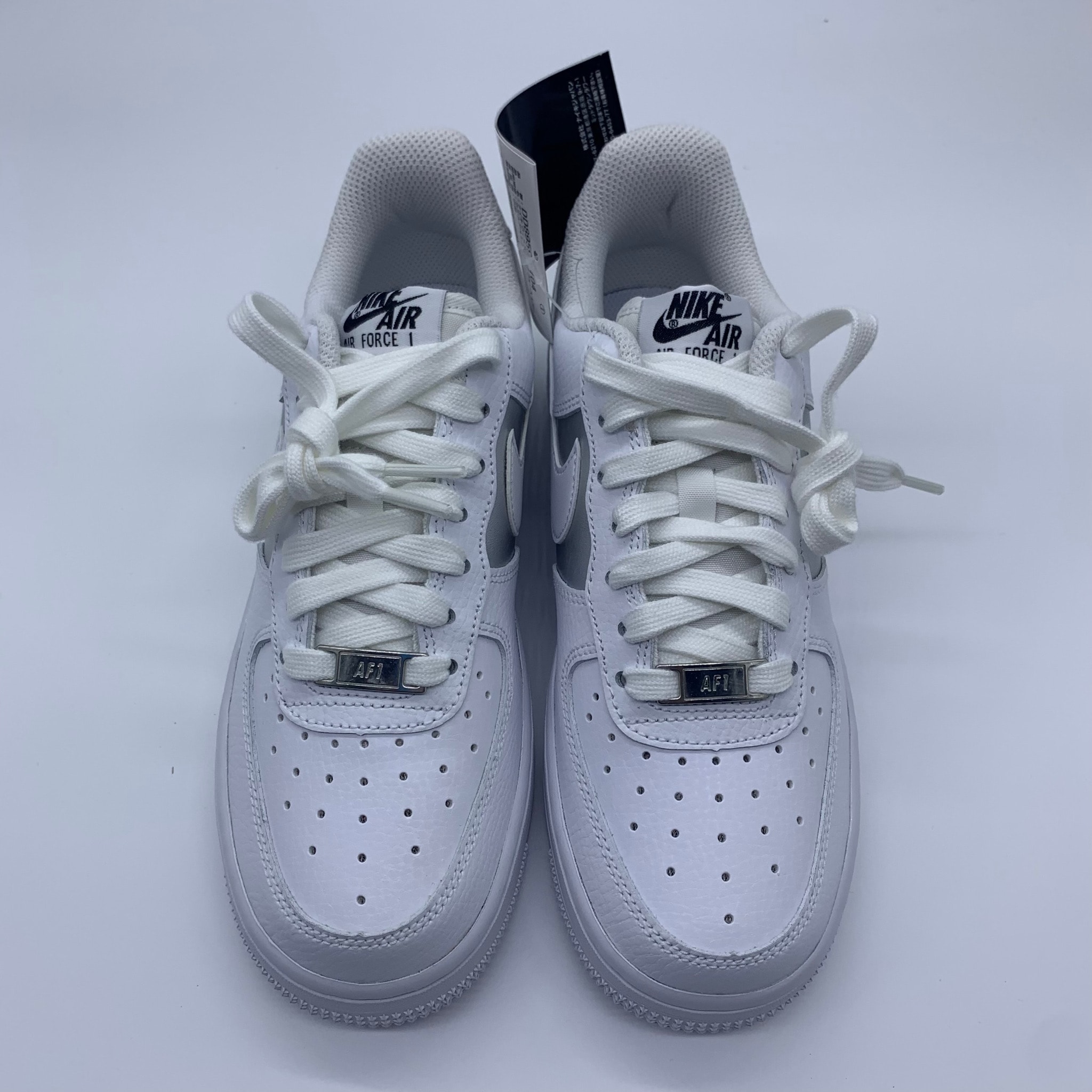 Nike Women's Air Force 1 Low "White/Metallic Silver"