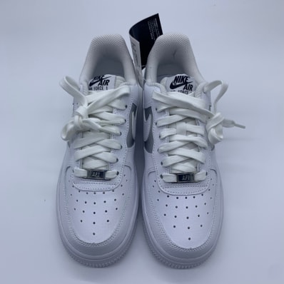 Nike Women's Air Force 1 Low "White/Metallic Silver"