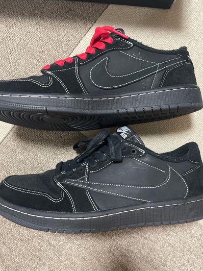Travis Scott × Nike Air Jordan 1 Low OG SP "Black Phantom"