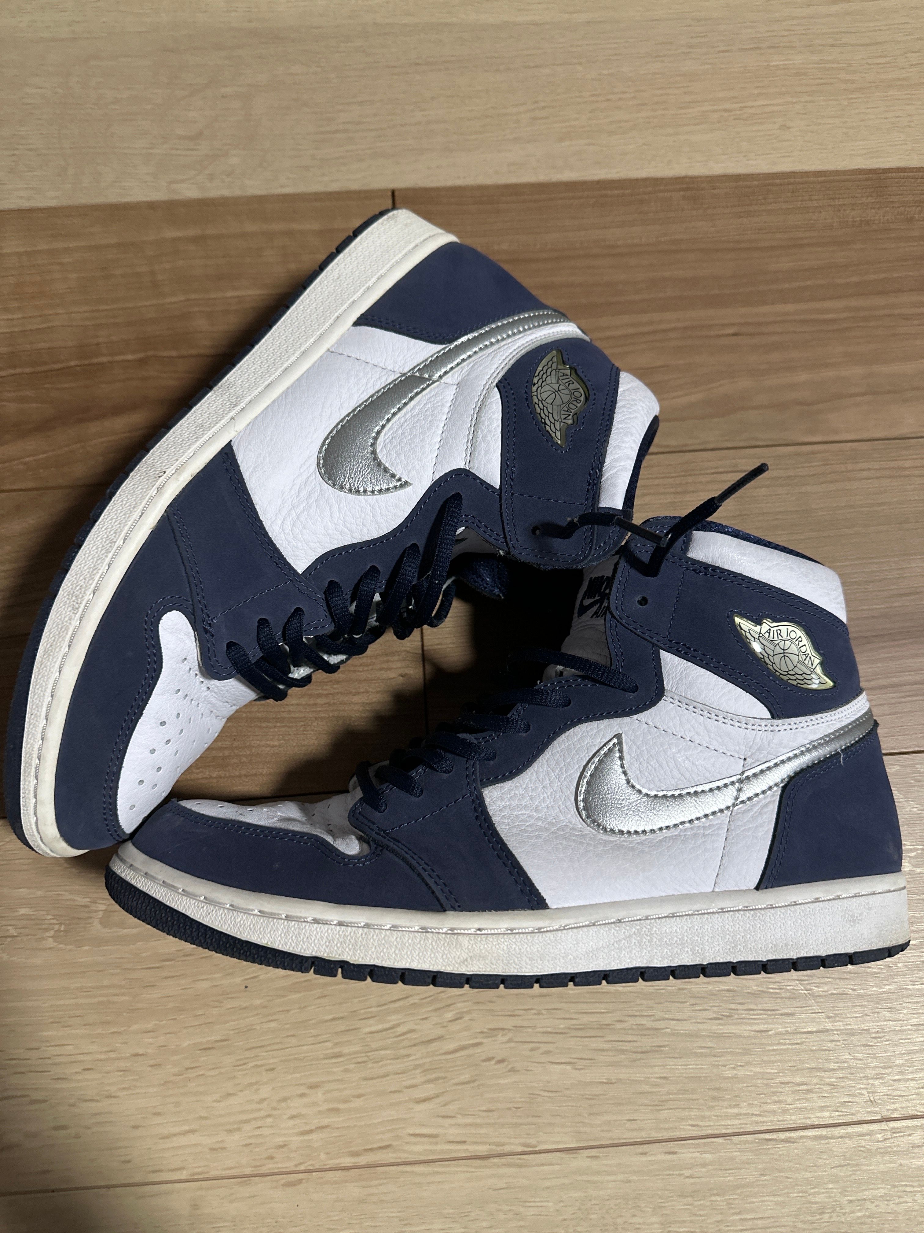 Nike Air Jordan 1 High OG CO.JP "White/Midnight Navy" (2020)(ブリーフケースなし)