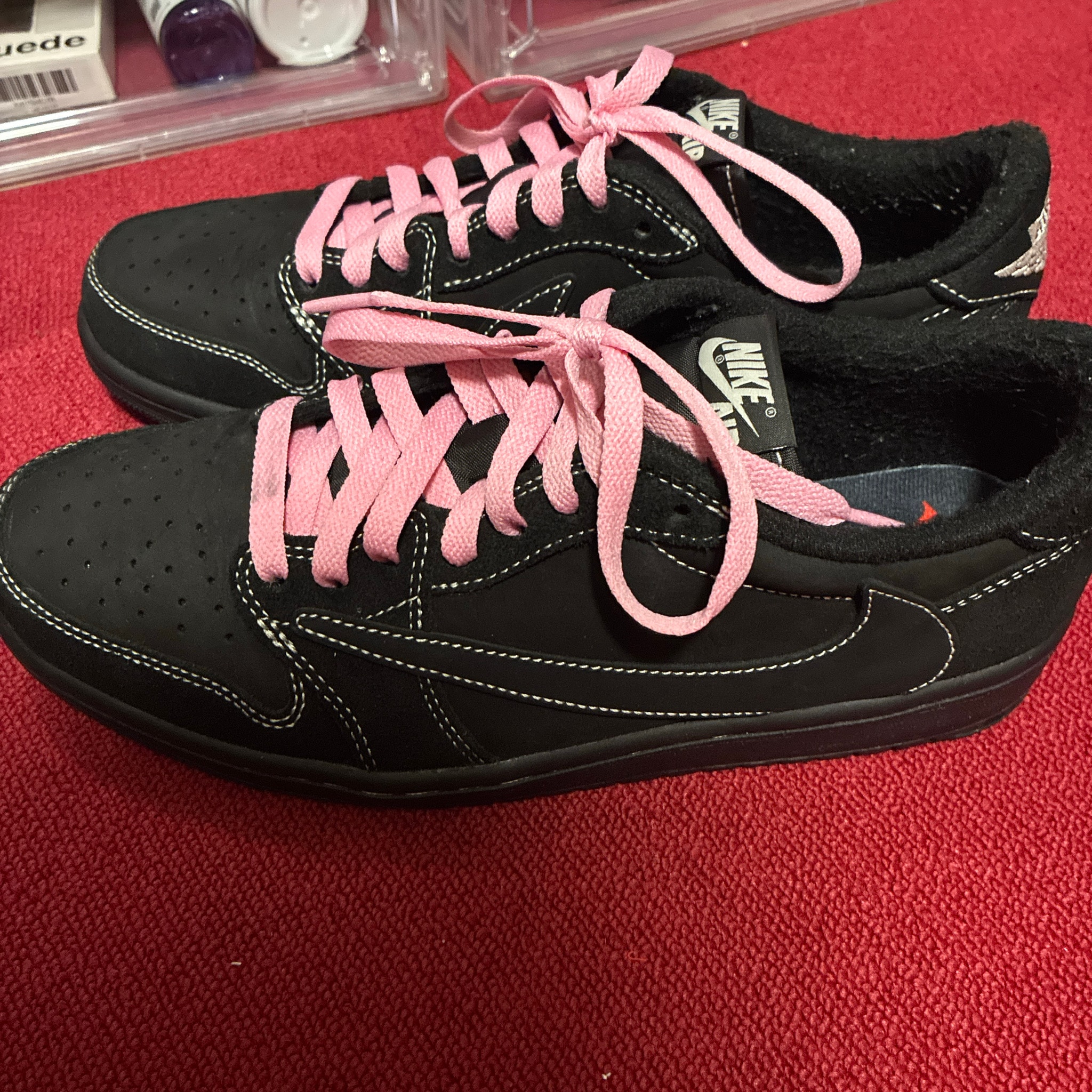 Travis Scott × Nike Air Jordan 1 Low OG SP "Black Phantom"