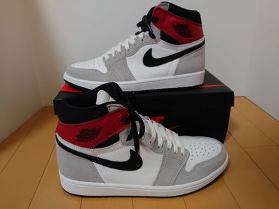 Nike Air Jordan 1 High OG "White/Black/Light Smoke Grey"