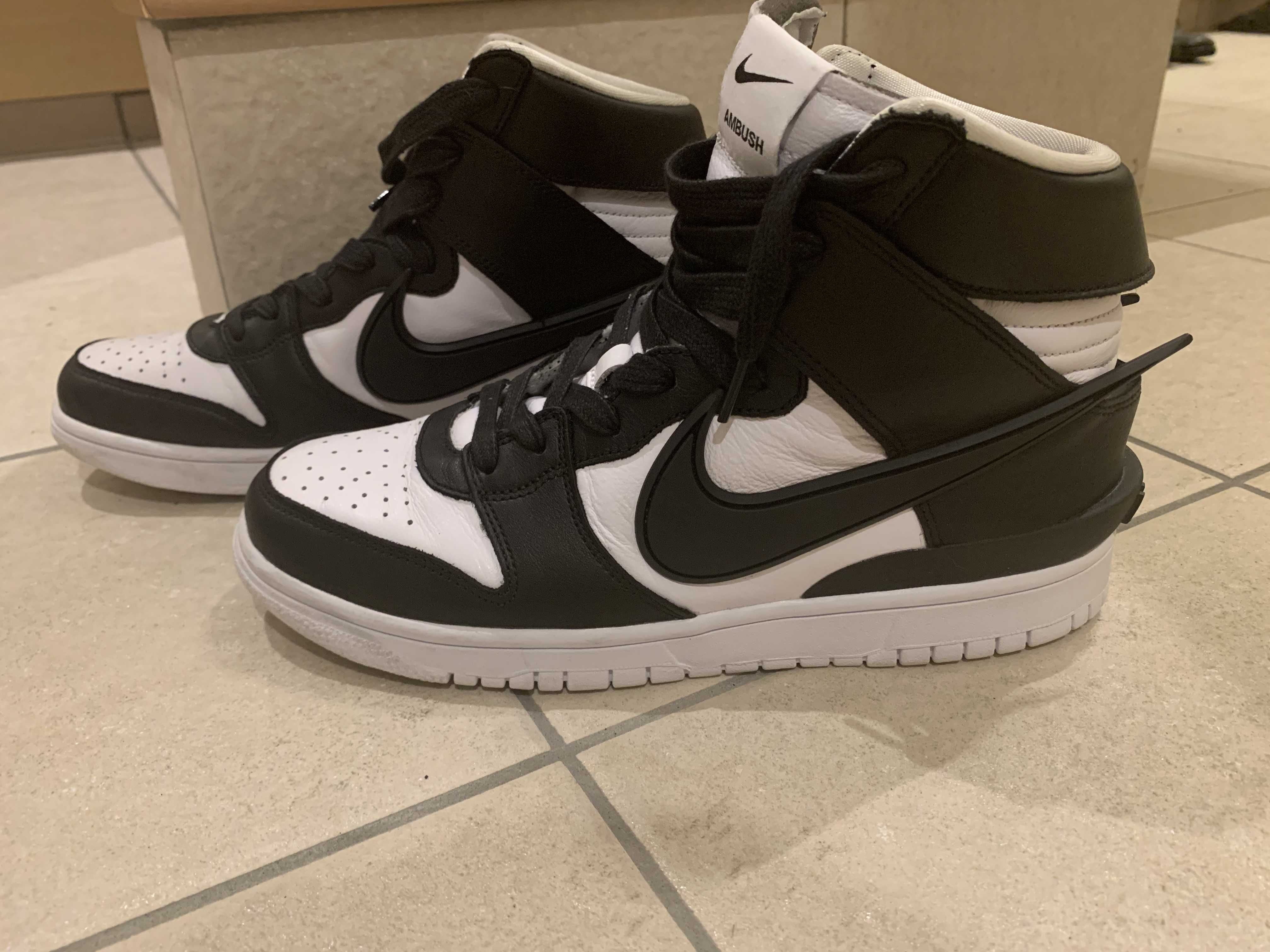 AMBUSH × Nike Dunk High "Black"