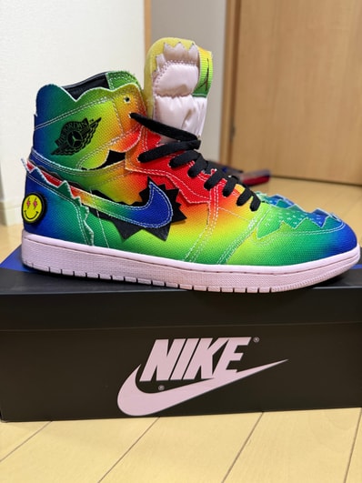 J Balvin × Nike Air Jordan 1 High OG "Rainbow"