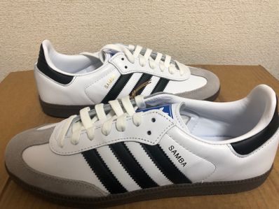 adidas Samba OG "Cloud White/Core Black/Clear Granite"