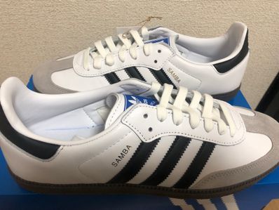 adidas Samba OG "Cloud White/Core Black/Clear Granite"