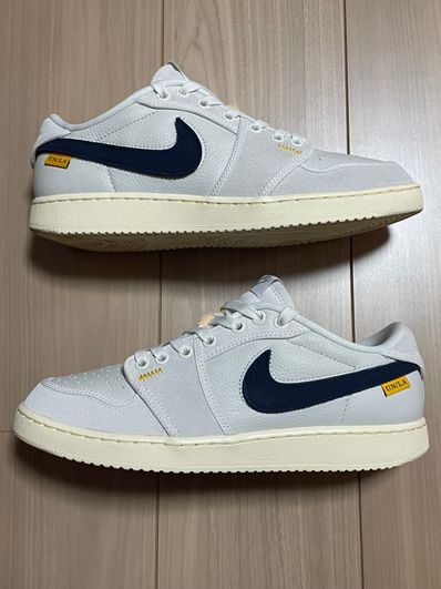 UNION × Nike Air Jordan 1 Low KO "Sail Leather"