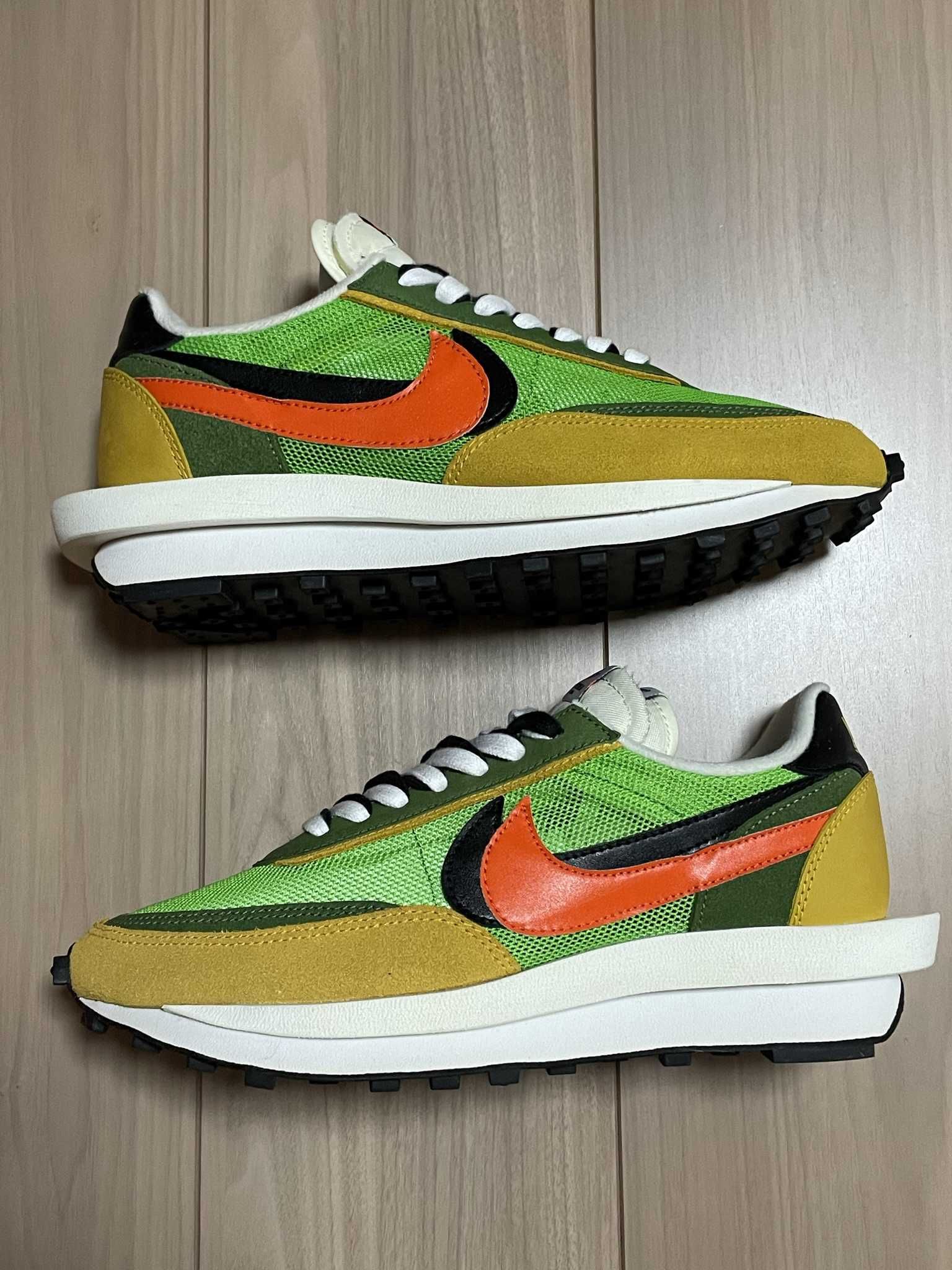 sacai × Nike LDV Waffle "Green"
