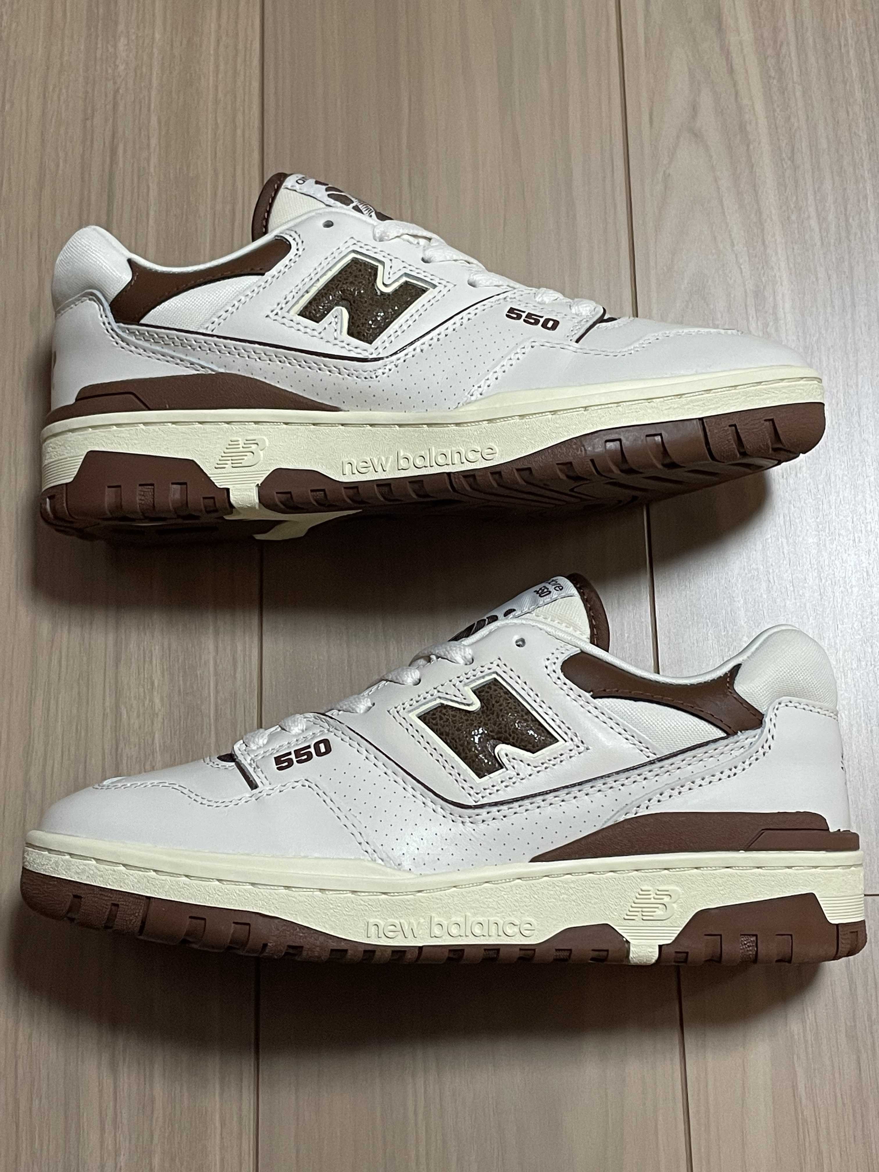 Aime Leon Dore × New Balance 550 "White/Brown"