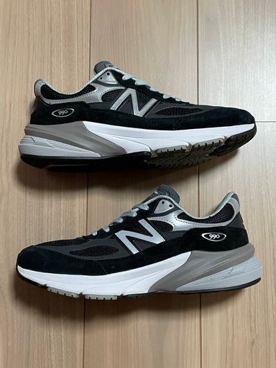 New Balance 990V6 "Black" (Heel NB Logo)