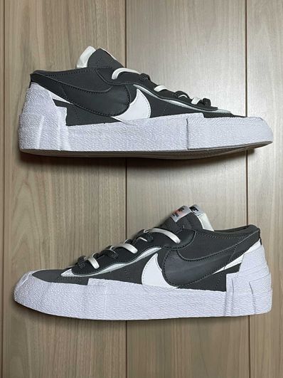 Sacai × Nike Blazer Low "Iron Grey"