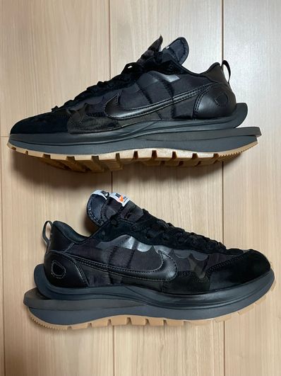 sacai × Nike VaporWaffle "Black Gum"