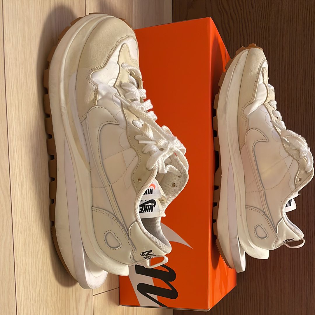 sacai × Nike Vapor Waffle "White Gum"
