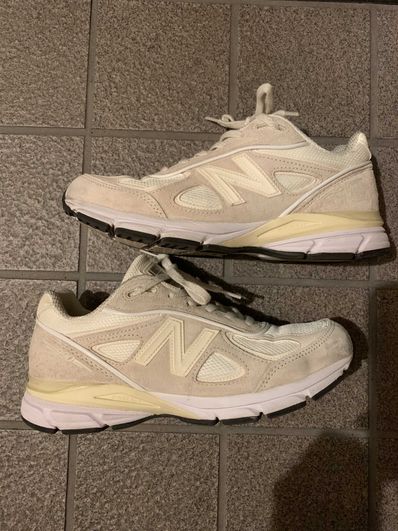 Stussy × New Balance 990V4 "Stussy Cream"