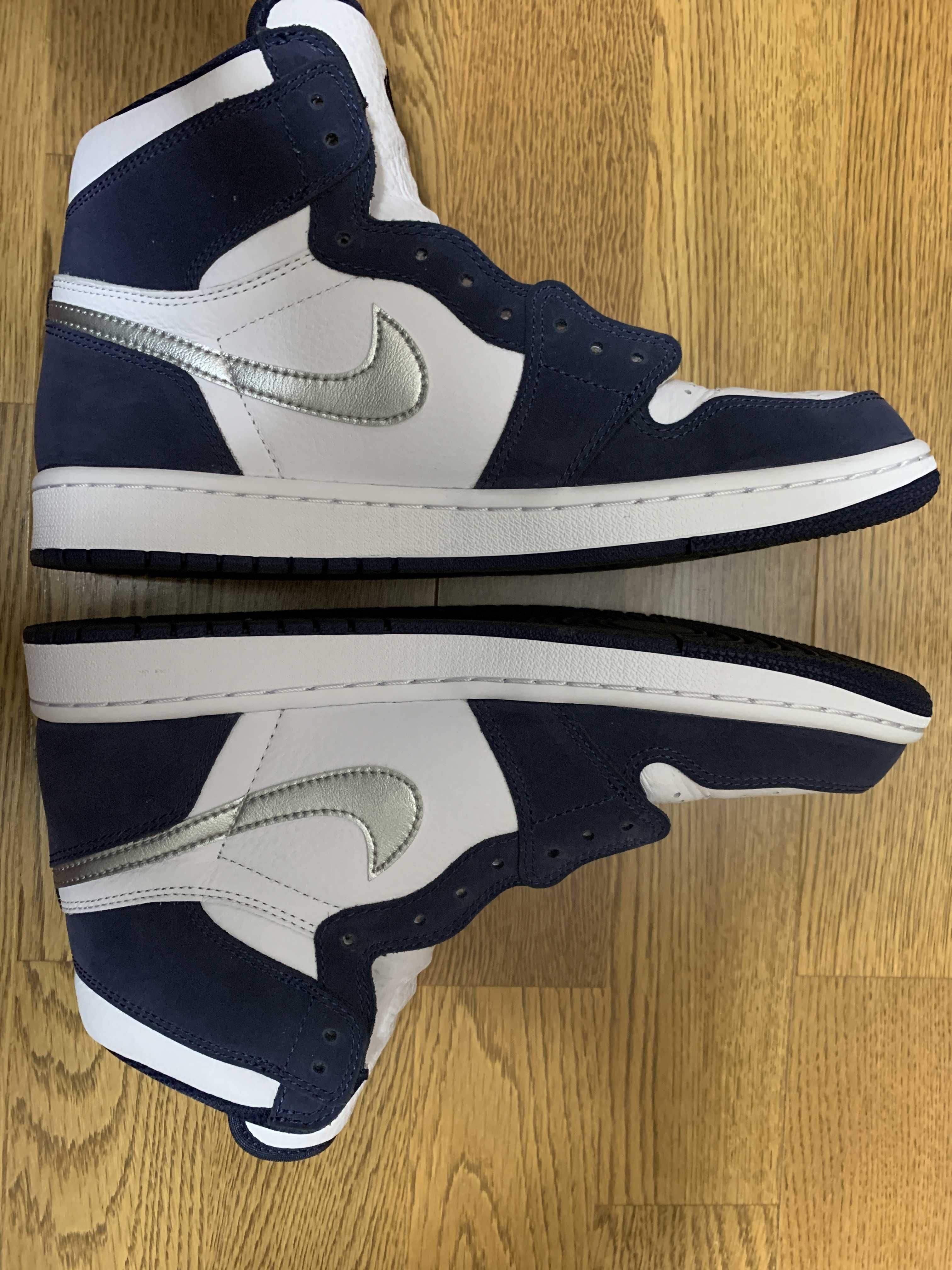 Nike Air Jordan 1 High OG CO.JP "White/Midnight Navy" (2020)(ブリーフケースなし)