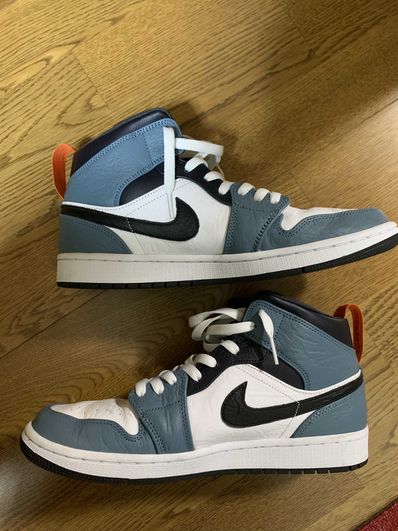 FACETASM × Nike Air Jordan 1 Mid "White/Navy"