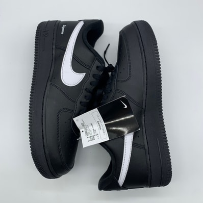 Supreme × Nike Air Force 1 Low "Black/White"