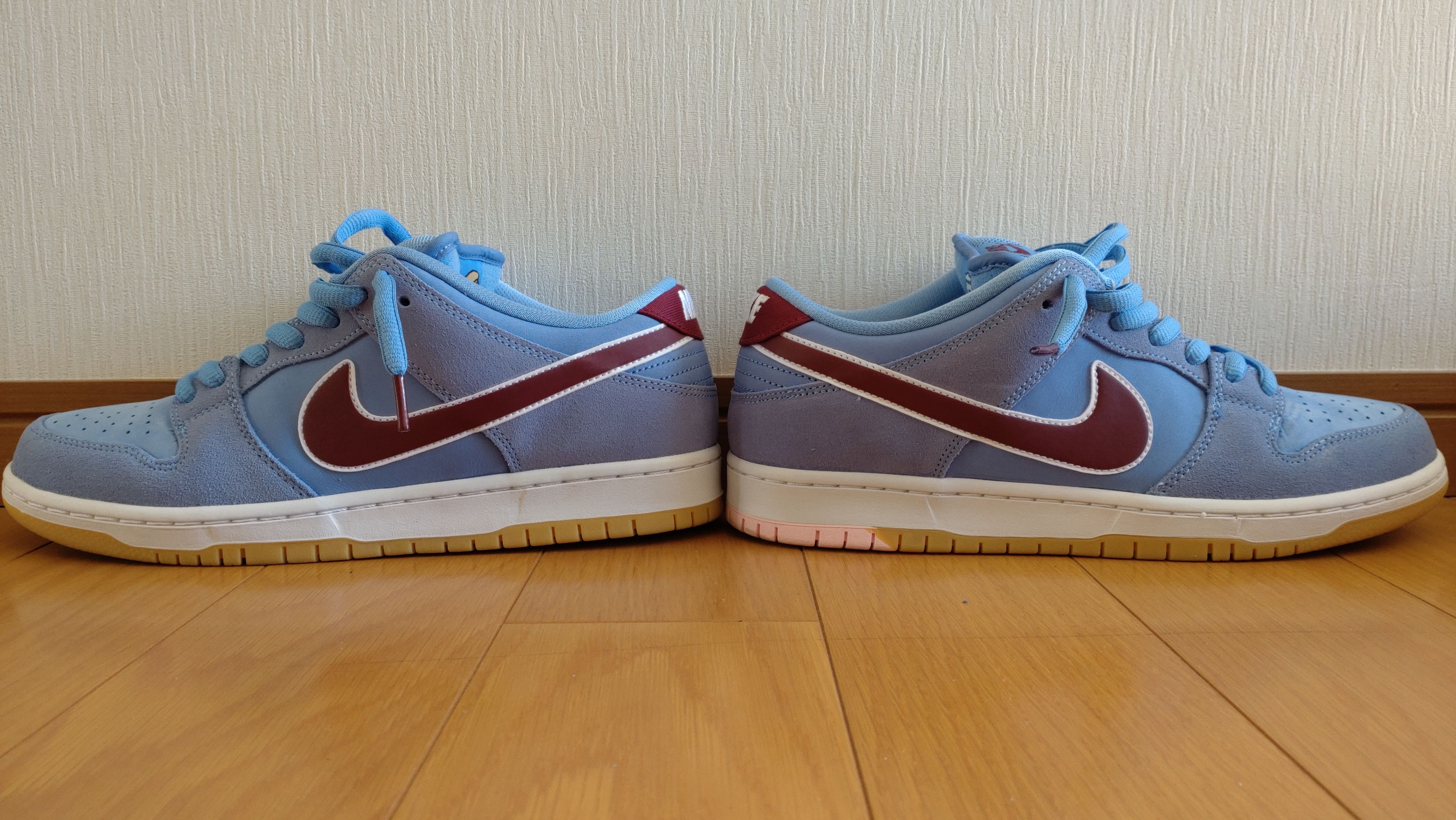 Nike SB Dunk Low Pro "Philadelphia Phillies/Valor Blue and Team Maroon"