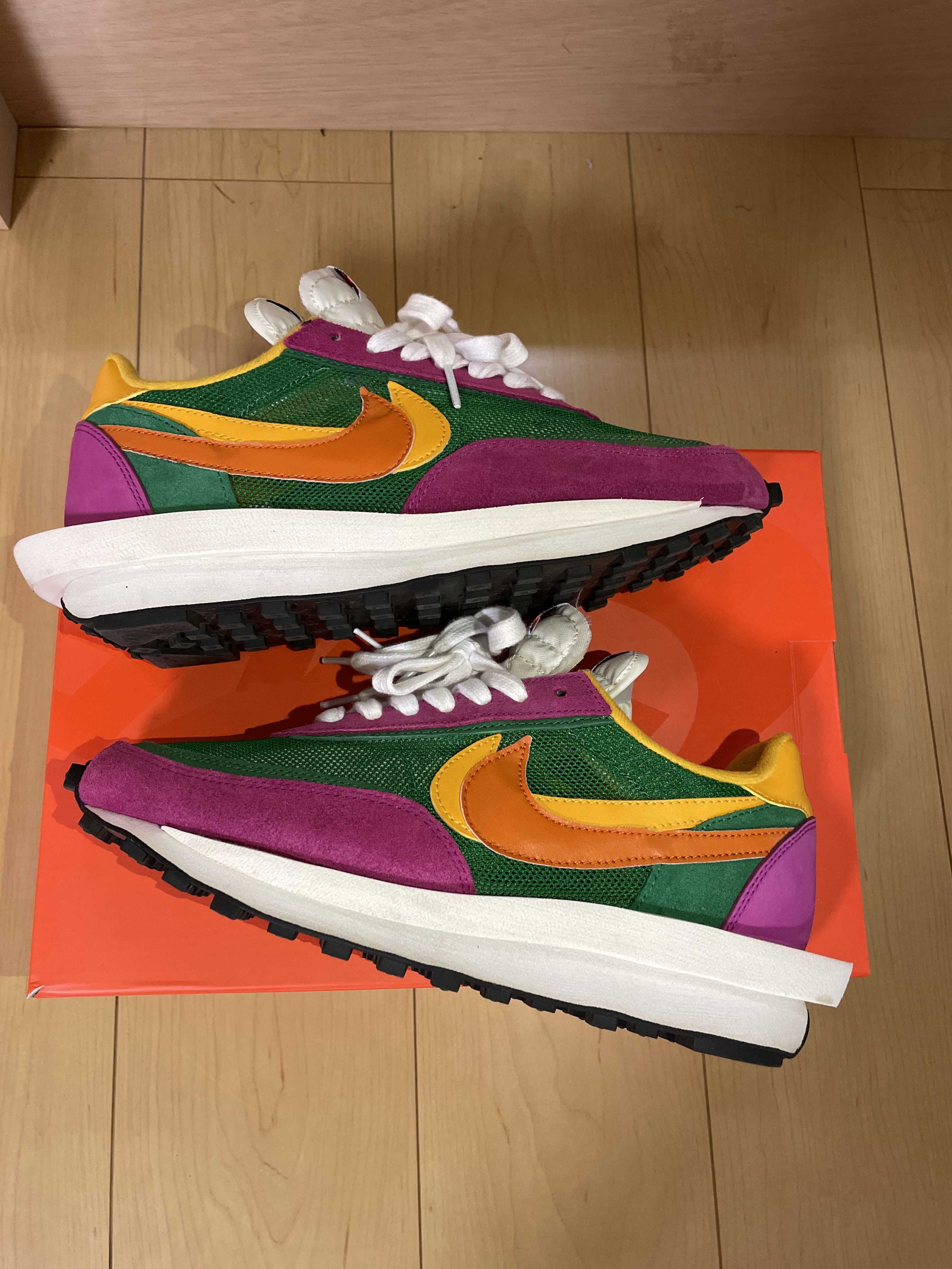 sacai × NIKE LDV WAFFLE "PINE GREEN"