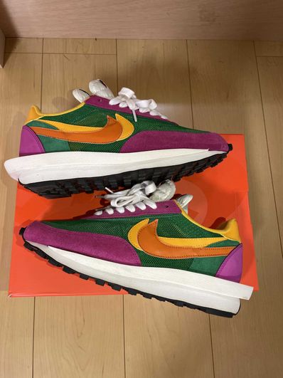 sacai × NIKE LDV WAFFLE "PINE GREEN"