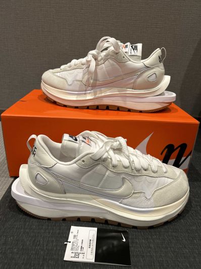 sacai × Nike Vapor Waffle "White Gum"