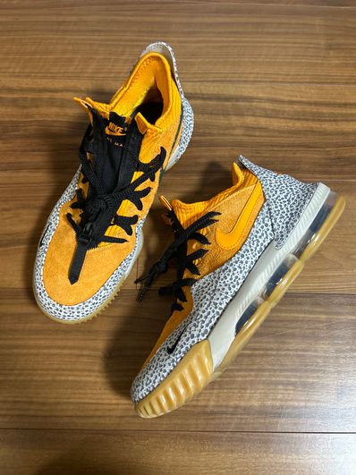 atmos × Nike LeBron 16 Low "Safari" (CD9471-800/CI3358-800)